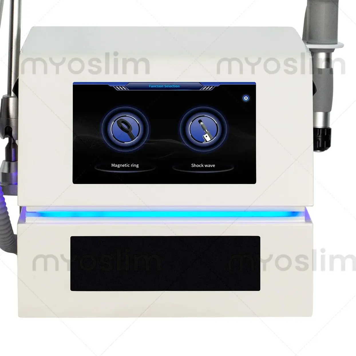 

2-in-1 Shockwave Therapy Machine with Magnetotherapy Portable Extracorporeal Shock Wave Device for Pain Relief Muscle Relaxati