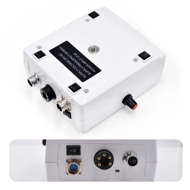 Dental Electric Micro Motor LED Brushless Micro Motor with Water Tank Micromotor Foot Control Fit for 1:1/1:5 Contra Angle