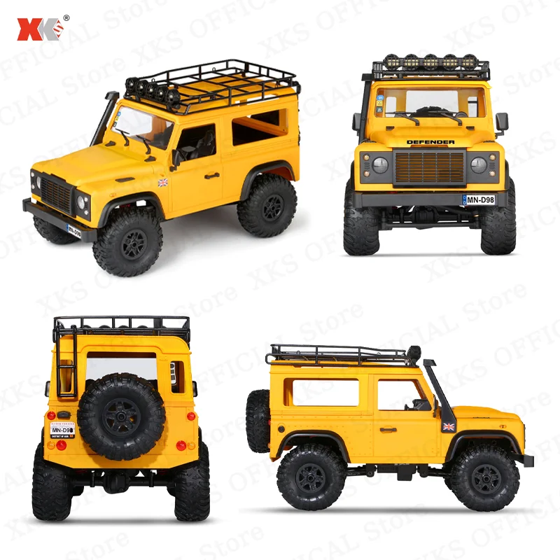 MN MN99S MN78 MN98 MN99 D90 1/12 RC Car 2.4G Remote Control 4X4 Off Road LED Light 4WD Climbing RC Truck Toy Car Gift for Boy