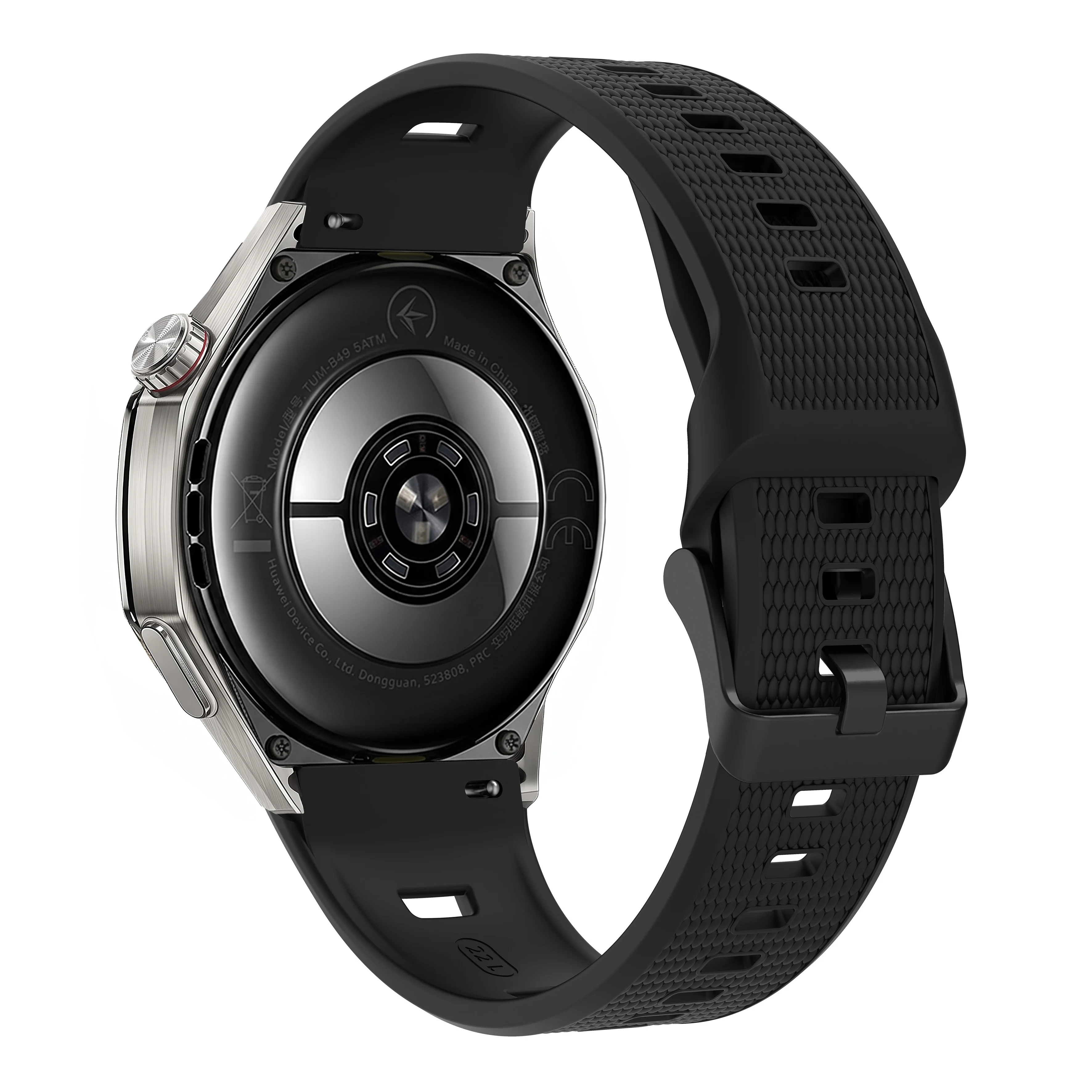 Original 1:1 Nahtloses Armband für Huawei Watch GT 7 Pro 46mm Sport Silikon Atmungsaktives Armband Correa HUAWEI Watch GT 6 Pro Band – Detail 12