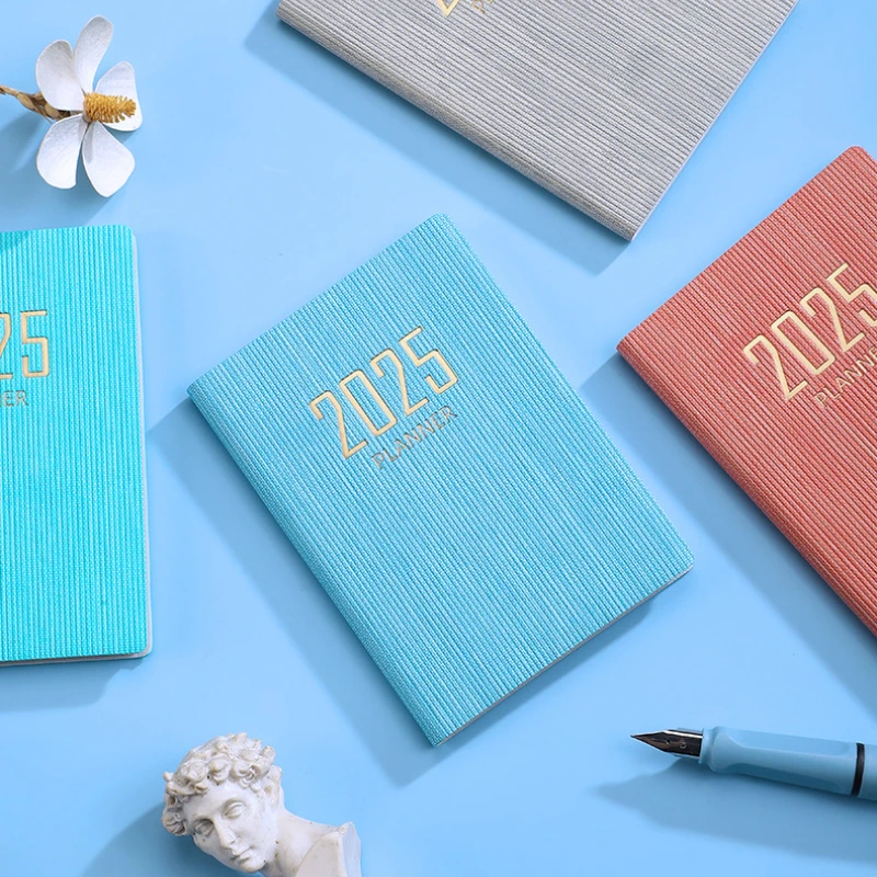 Notebook Agenda 2025 2024 Weekly Planner Diary Note Books Notepad Office School Sketchbook Notebooks For Students