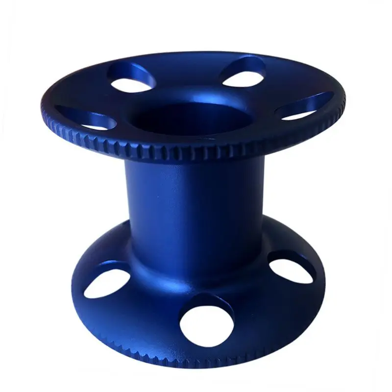 E9LB 경량 알루미늄 합금 스쿠버 다이빙 핑거 스풀 다이빙 릴 스노클링 가이드 라인 스풀 홀더 수상 스포츠 액세서리