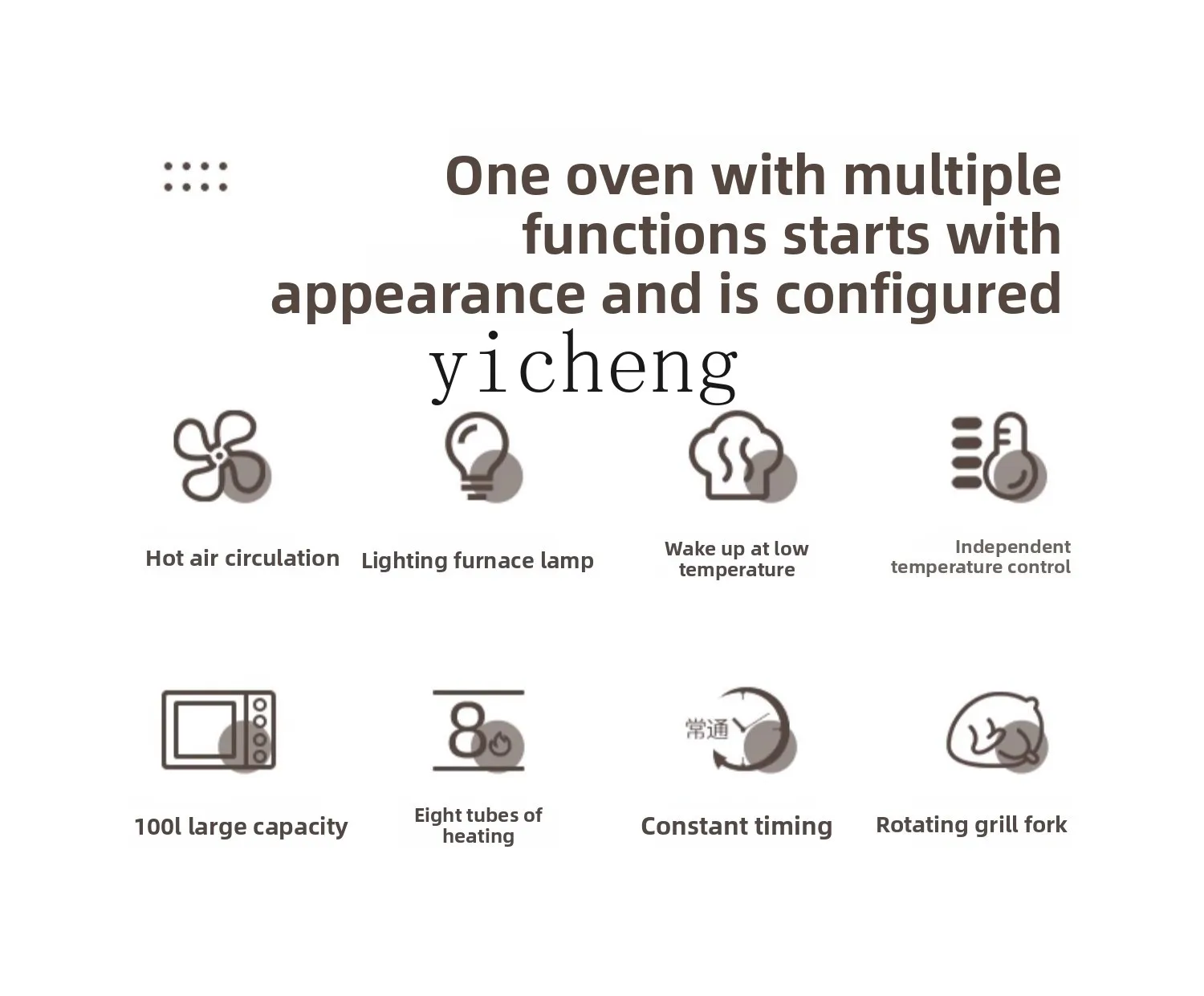 XL Oven Commercial 100L Large Capacity New Household Multifunctional Baking Special