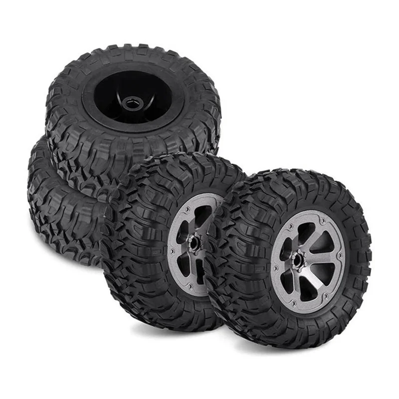 

A45F-4Pcs Front And Rear Wheel Tire Tyre For FY001,FY002,FY003 For WPL B-14 C-14 RC Car Upgrade Parts Spare Accessories