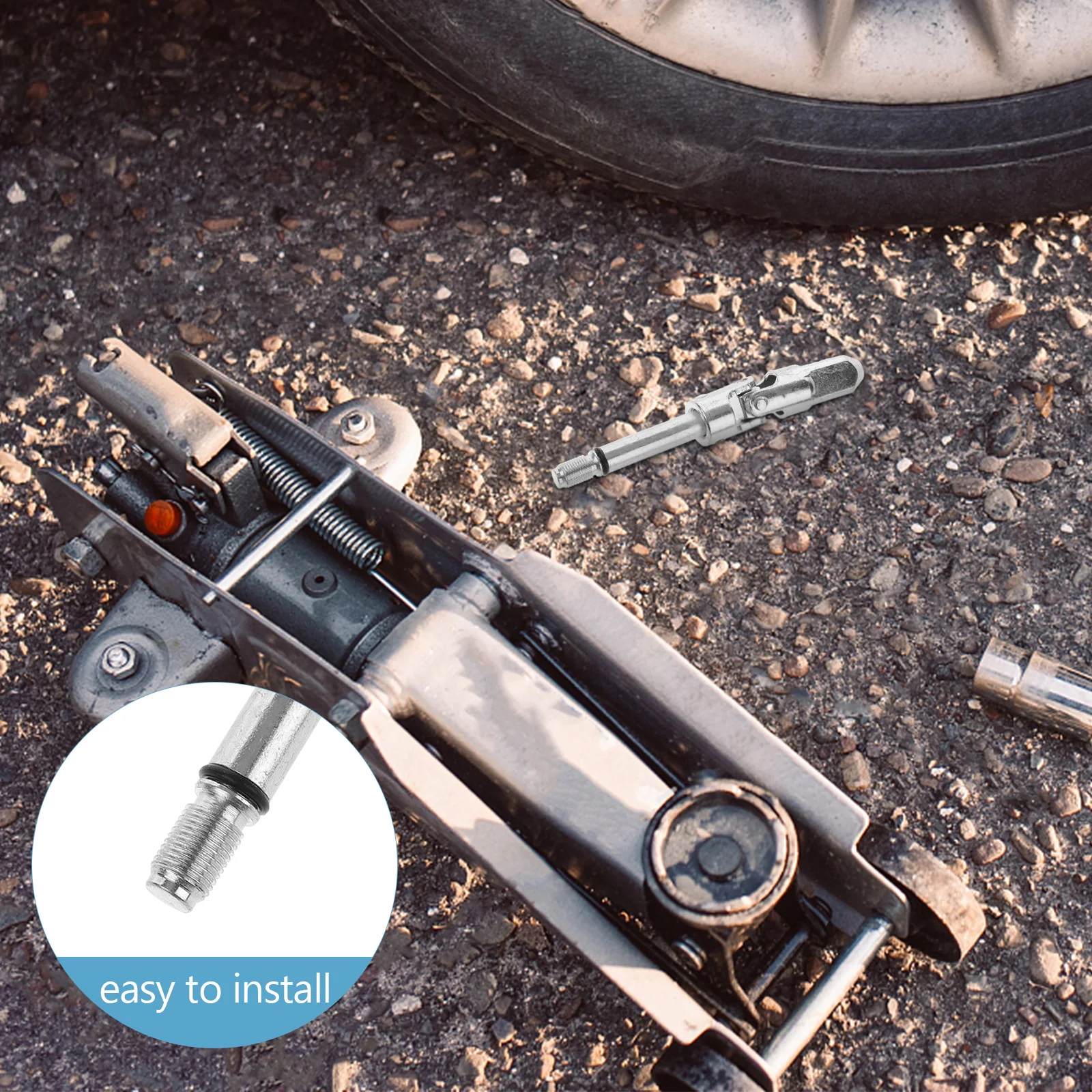 

Hydraulic Jack 1 Pc Steel Cardan Shaft Square Head Universal Joint Trailer Supplies Tire Pressure Relief Jack Part Practical