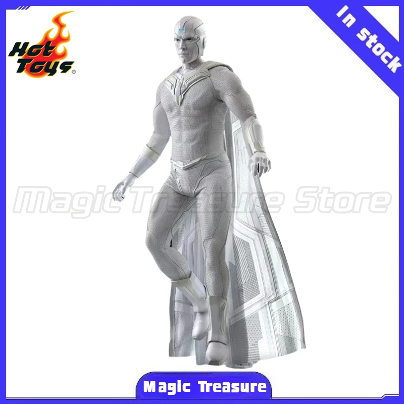 

【MT】Hot Toys TMS054 Marvel "WandaVision" White Vision 1:6 Scale Collectible Doll 31.5cm Movie Character Model Toy Collection