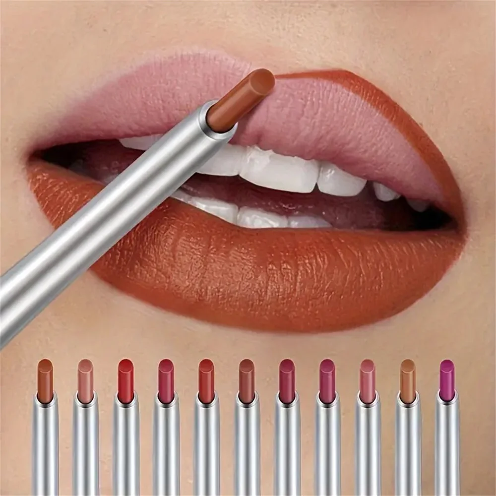 Lipliner 방수 내구성, 변색 방지, 매트 립스틱, 내구성, 비 스틱 컵, 입술과 눈에 적합
