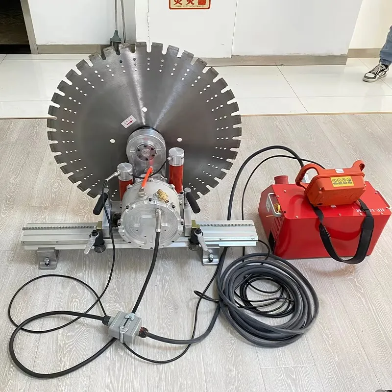 Concrete Wall Cutter Electric Wall Saw Machine Diamond Blade Compatible for Masonry Cutting Dry Cut Equipment