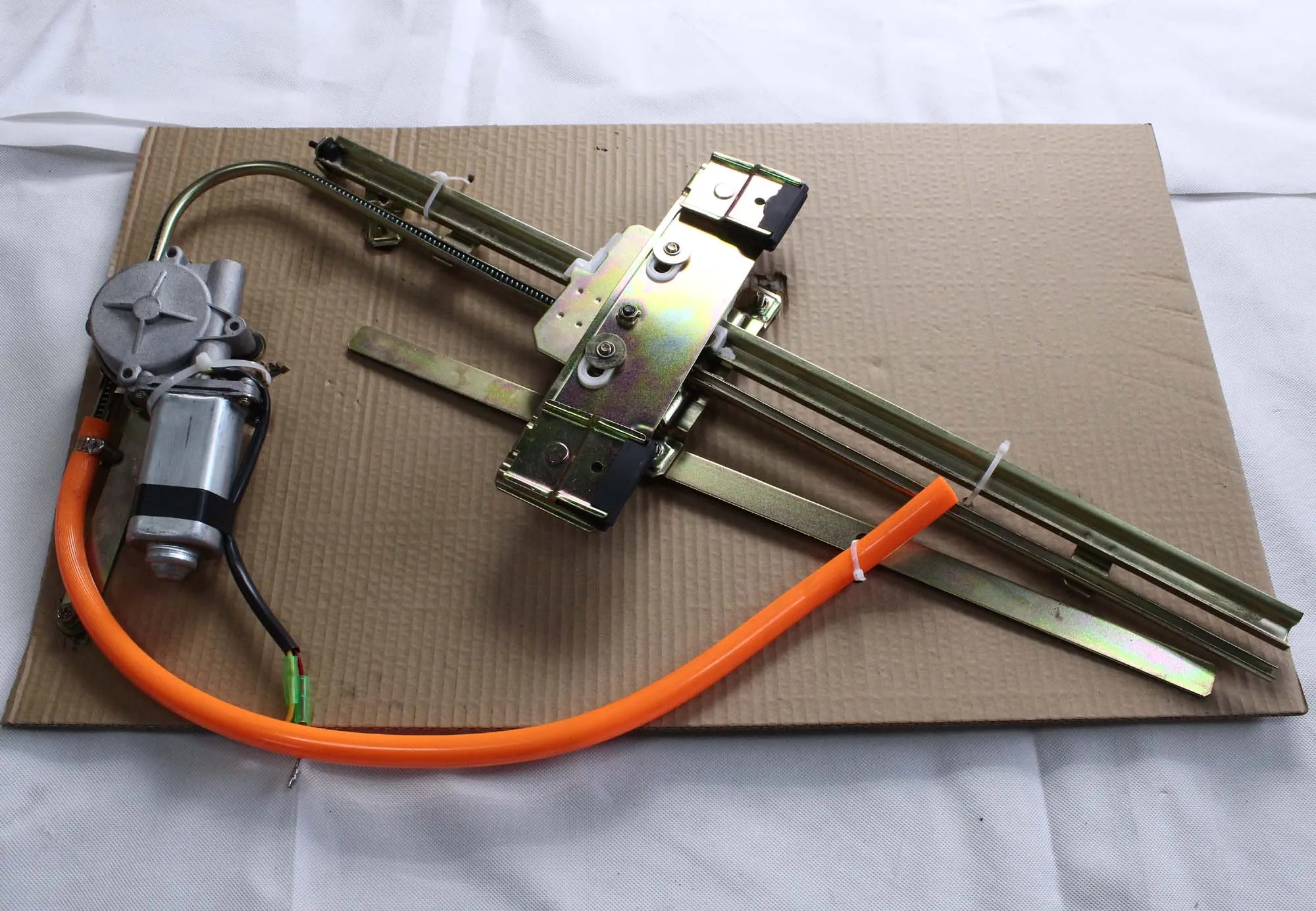 Two Door Street Hot Rat Rod Flat Glass Power Window Kit w Switches Wiring VA0564