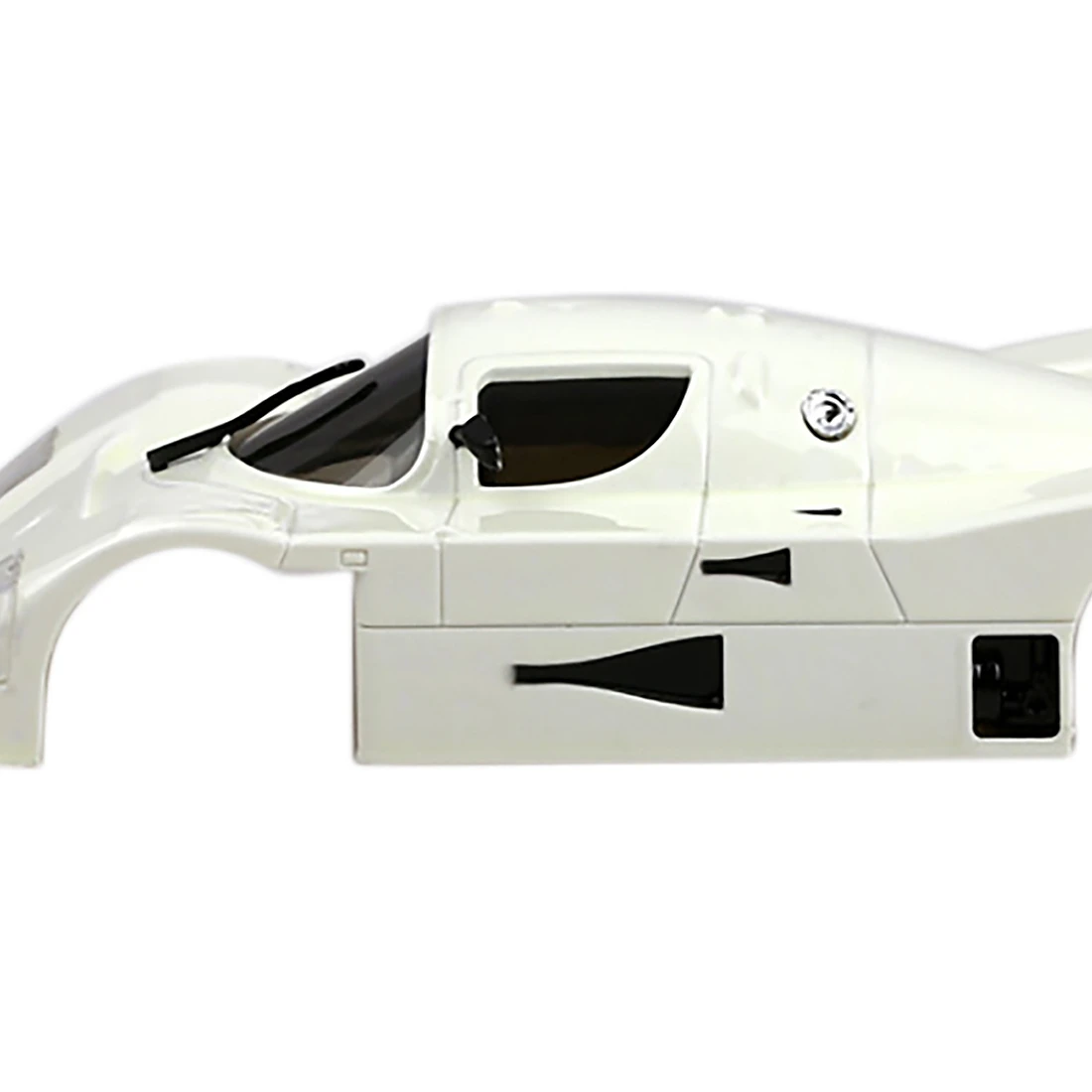 Carcasa de carrocería para coche Mercedes Le Mans, base de rueda de 98mm, 1:28RC, Iw02, Iw04M, HGD1, mini-q, Kyosho, mini-z, MR02, blanco