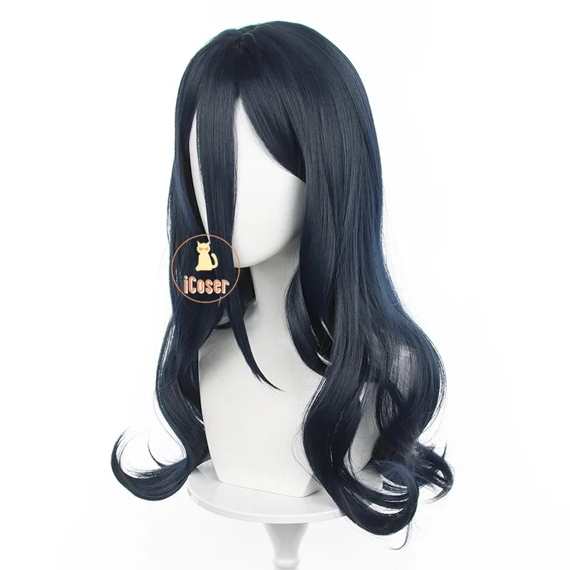 3,v;5'h\8/Kyotaro Sugishita Cosplay Wig Anime Wind Breaker Dark Blue Long Hair Bofurin Halloween Party Women Men Props7;j'9.g\2/ - view 5