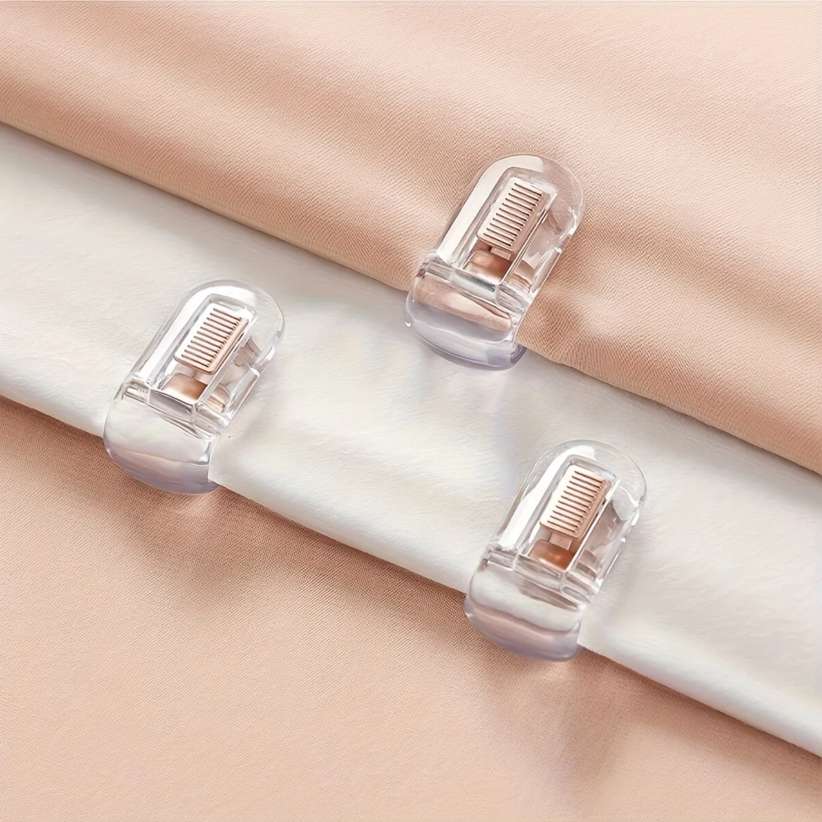 6pcs Duvet Clips Sheet Quilt Anti-Slip Clips Hotel Curtain Duvet Covers Buckles Home Traceless Anti-Run Sofa Covers Fixing Clips