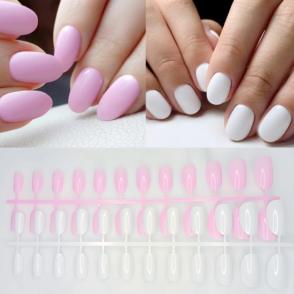 

Press On Acrylic Nails Cheap Fake Nails With Glue Home Made Woman False Nail Finger Wholesale Accessory