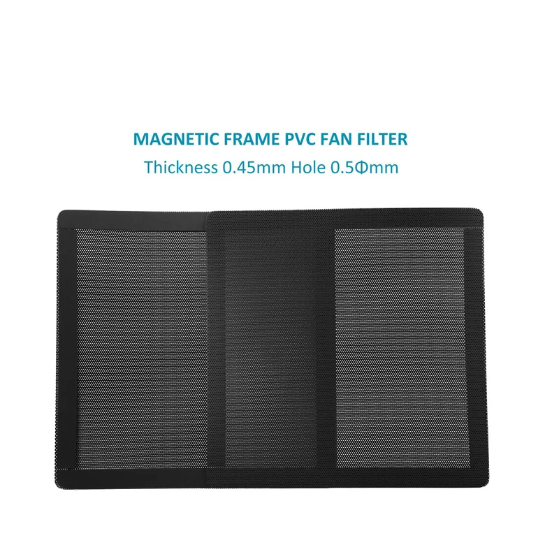 12cm Chassis Dust Filter Magnetic Frame Dustproof Mesh Cover Net Guard with Hole for PC Computer Case Cooling Fan Power Supply