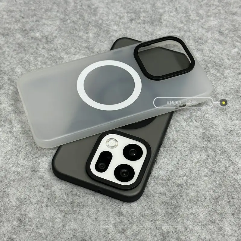 

For OPPO Find X9 Pro Case Simple Matte Armor Magnetic Acrylic Skin-Friendly Anti-Drop Cover For OPPO Find X9 Pro Funda