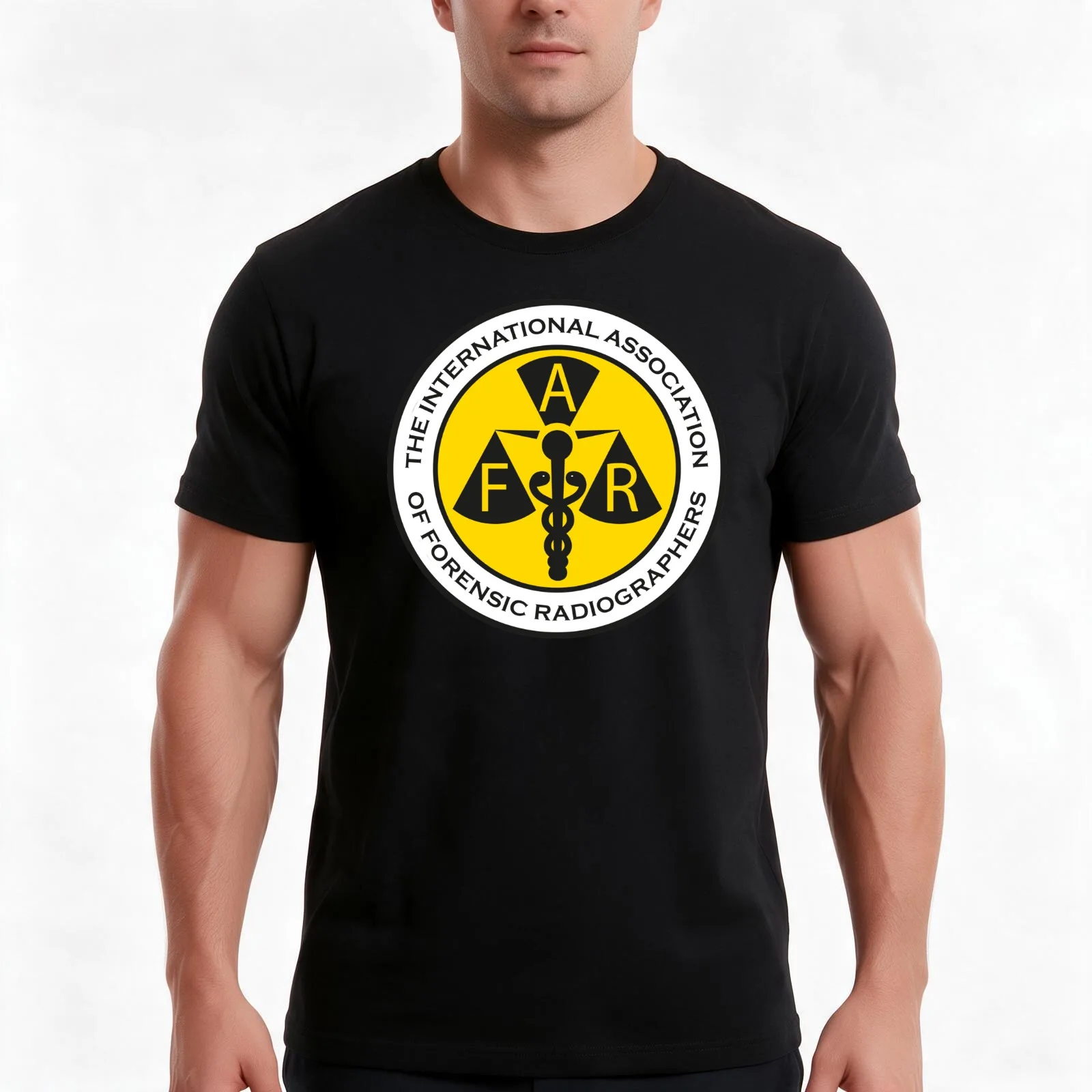 IAFR T-Shirt, Summer Casual Cotton Tee, Oversized Streetwear Tops, Vintage Graphic Print, Loose Fit Short Sleeve, 100% Cotton