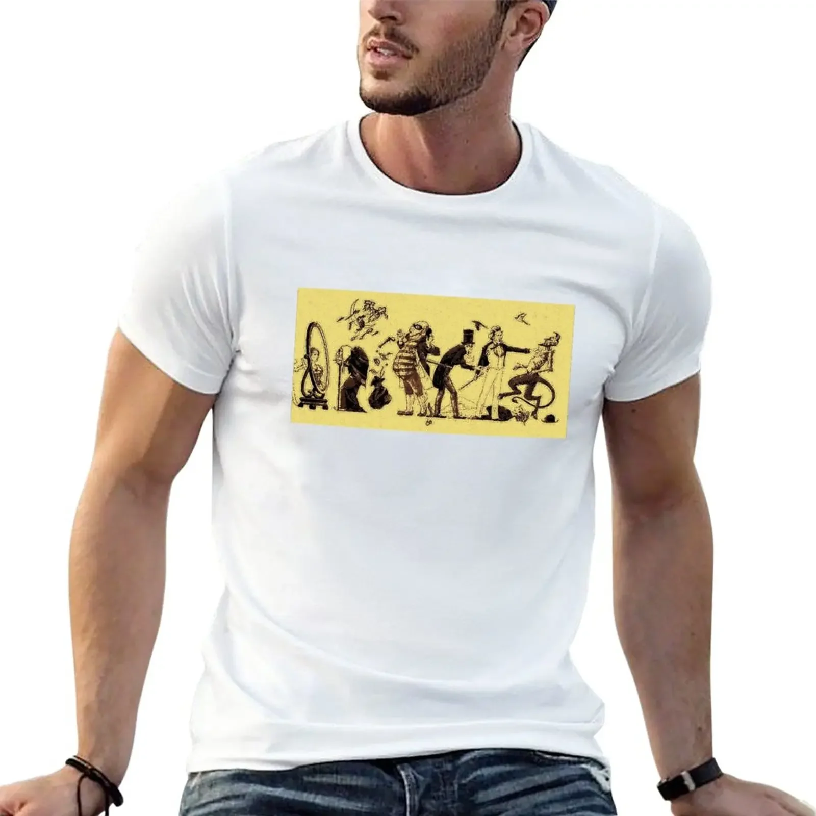 New A Trick of the Tail T-Shirt funny t shirt Blouse boys white t shirts mens workout shirts