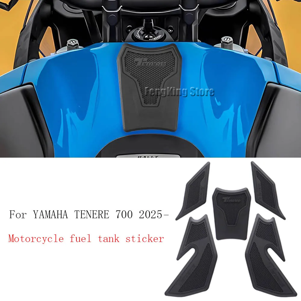 

Motorcycle accessories, fuel tank pads, protective covers, knee anti slip pads, rubber stickers For Yamaha TENERE 700 2025-