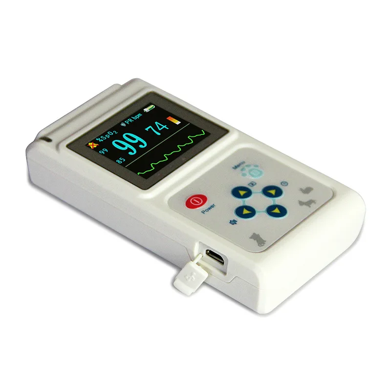 Pet oximeter Animal ear clip type blood oxygen saturation pulse rate monitoring - Detail 1