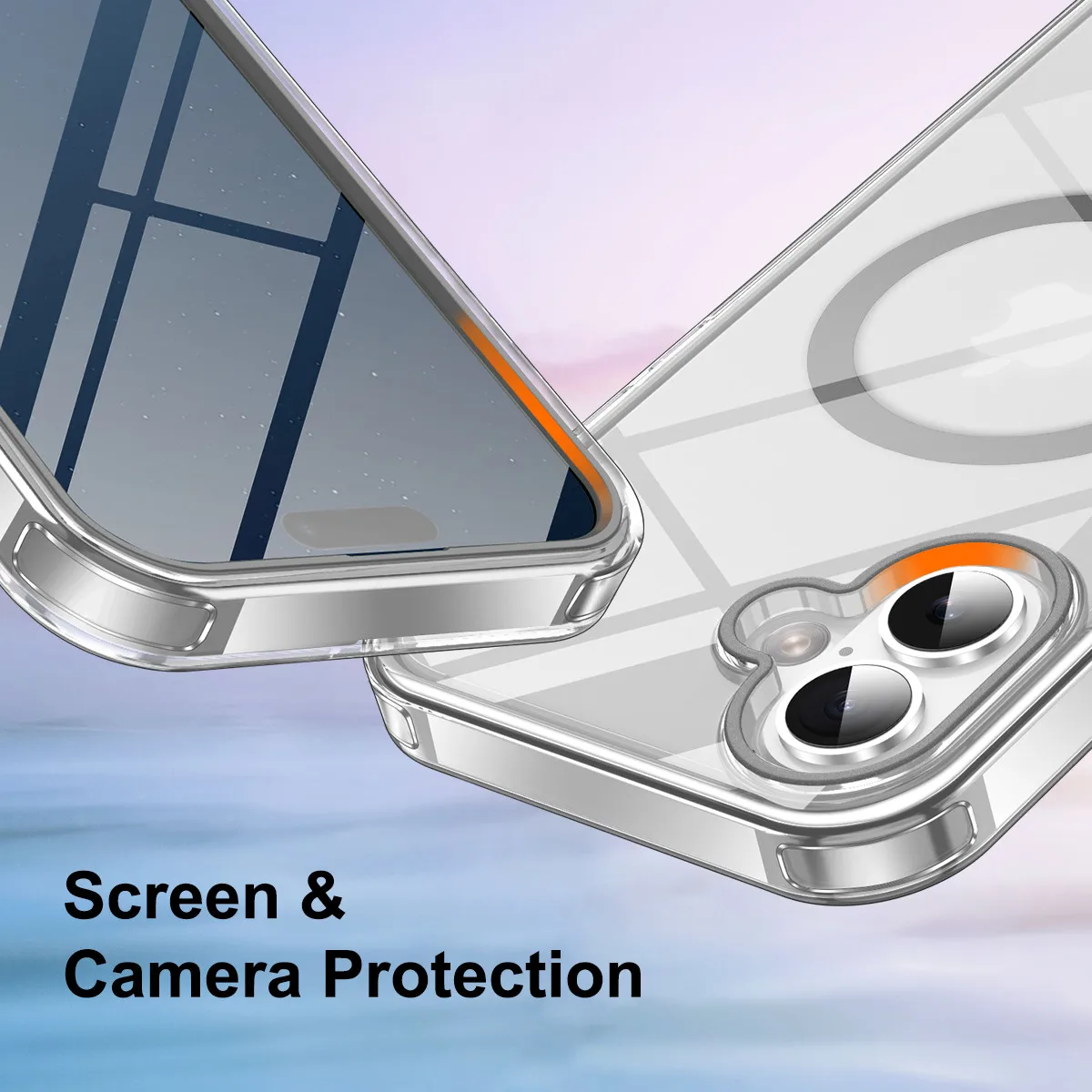 Für iPhone 17 Handyhülle, kompatibel mit MagSafe, integrierter berührungsempfindlicher, kratzfester Displayschutz für iPhone 17 2025 – Detail 5