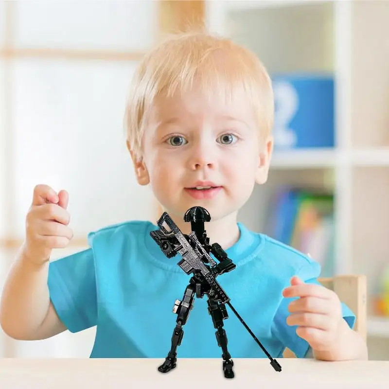 

For General Flexible Figure Multi-ed Action Figure Desktop Mechanical Ed Craft Artistic Decoration For Adults Kids Teen Friends