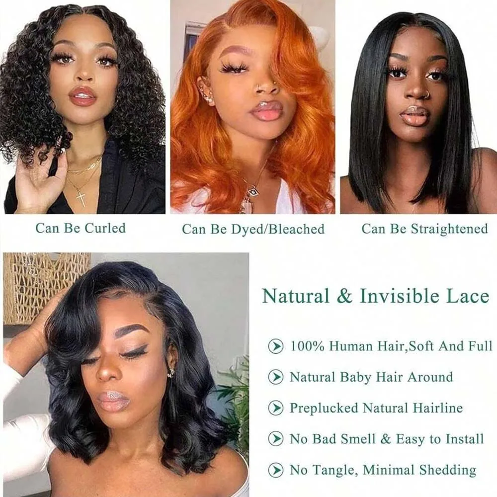 250 الكثافة فضفاض الجسم موجة باروكة من شعر طبيعي 13x4 أمامي الدانتيل الباروكة 16 بوصة الجسم موجة HD الدانتيل الجبهة الباروكات شعر الإنسان