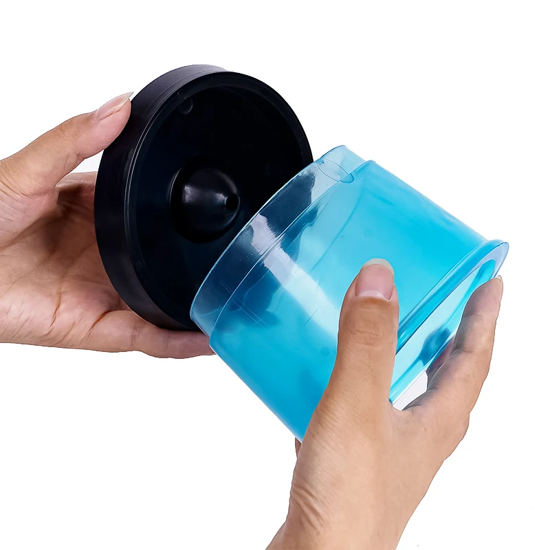 Dental Round Casting Flasks Rings Plastic Wax Embedding Circle Ring Dental Lab Base Wax Rubber Tools