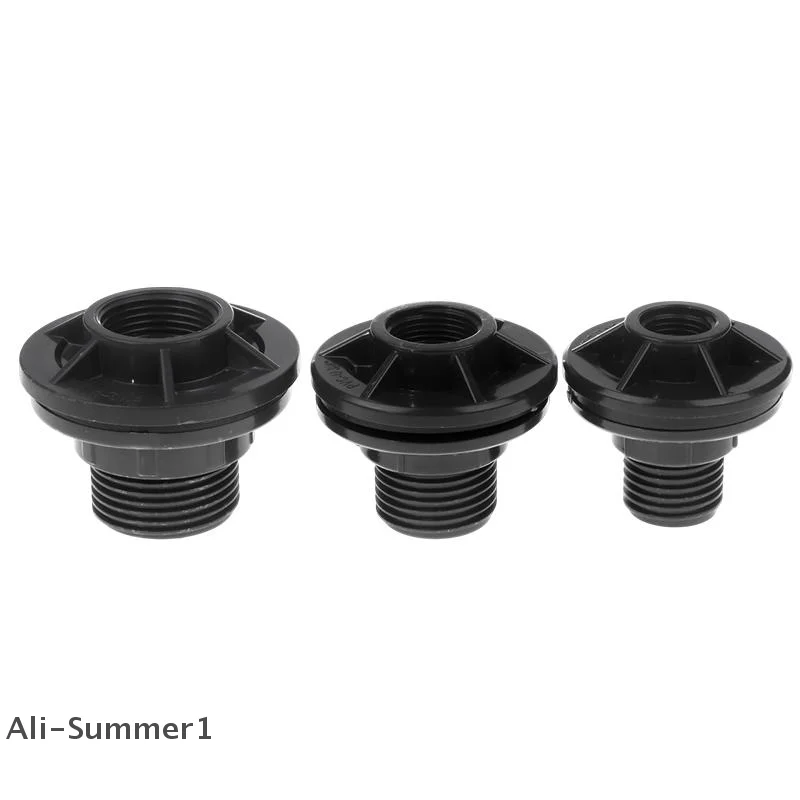 【E】 1 Stück 1/2, 3/4, 1 Zoll PVC Doppel-Innengewinde Wassertankverbindungen Gartenbewässerungszubehör Aquarium-Anschluss
