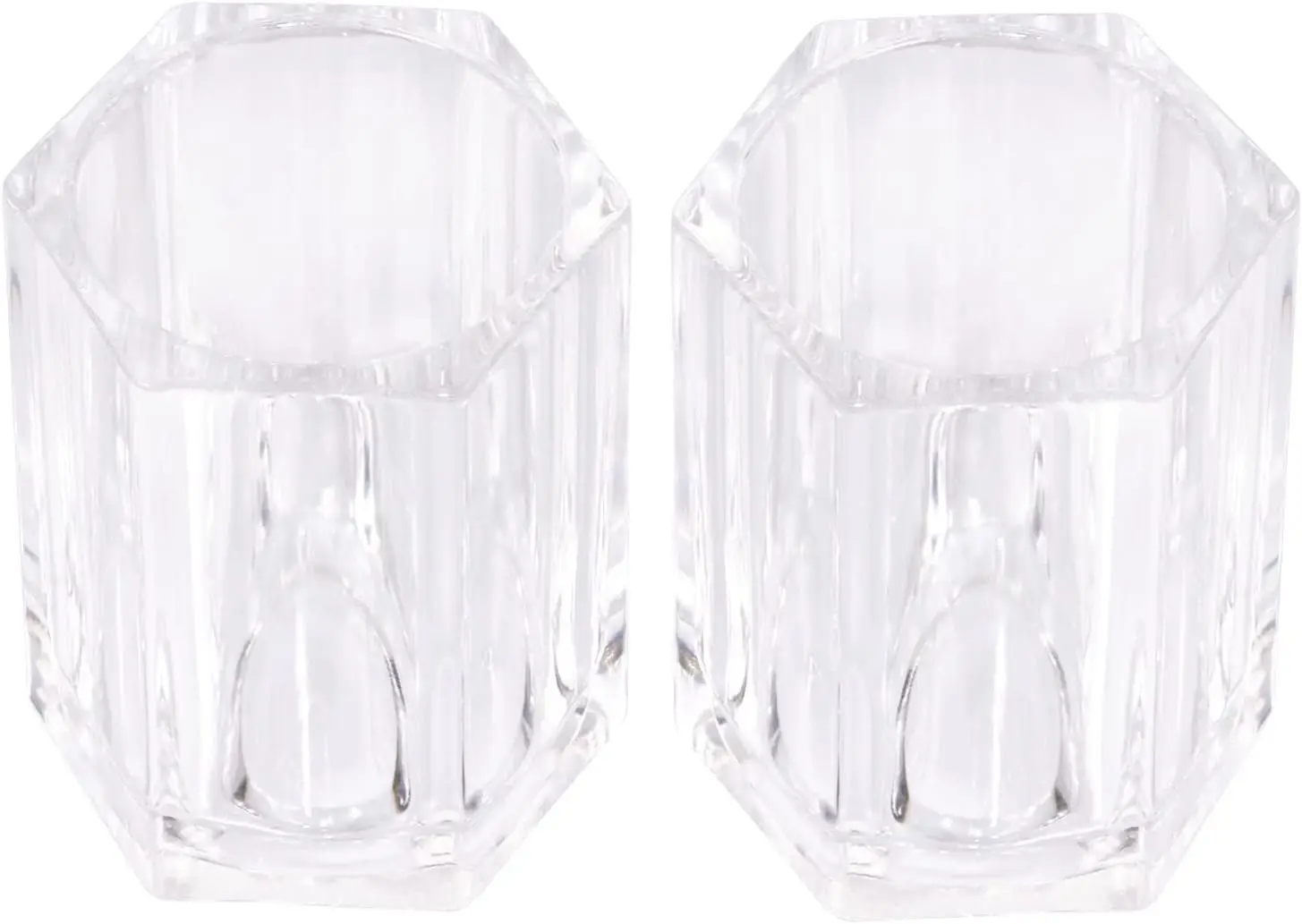 

2-Piece Clear Acrylic Toothpick Holder Set, Elegant Kitchen Storage for Home Use, Portable and Creative Design