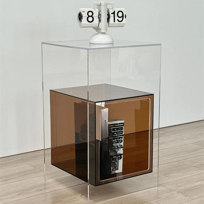 Sofa side table, home living room, hotel high-end coffee table, bedside table, mobile balcony, small table rack