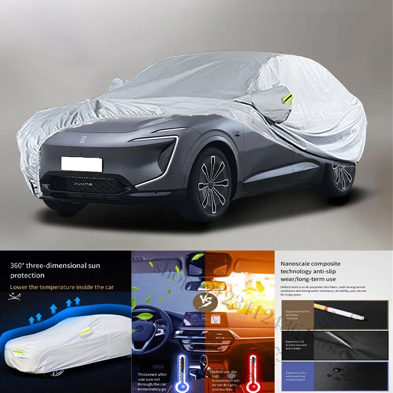 

For Avatr 07 Fit Outdoor Protection Full Car Covers Snow Cover Sunshade Waterproof Dustproof Exterior Car cover protection