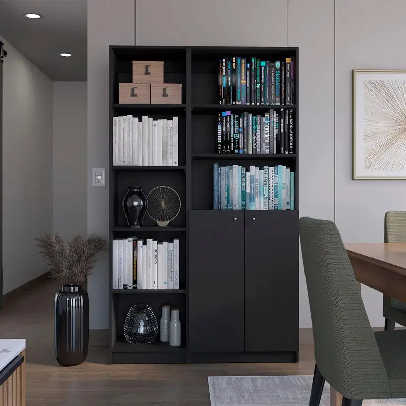 

Black Living Room Set - 2-Piece Modern Sofa & Chair Combo for Stylish Home Decor