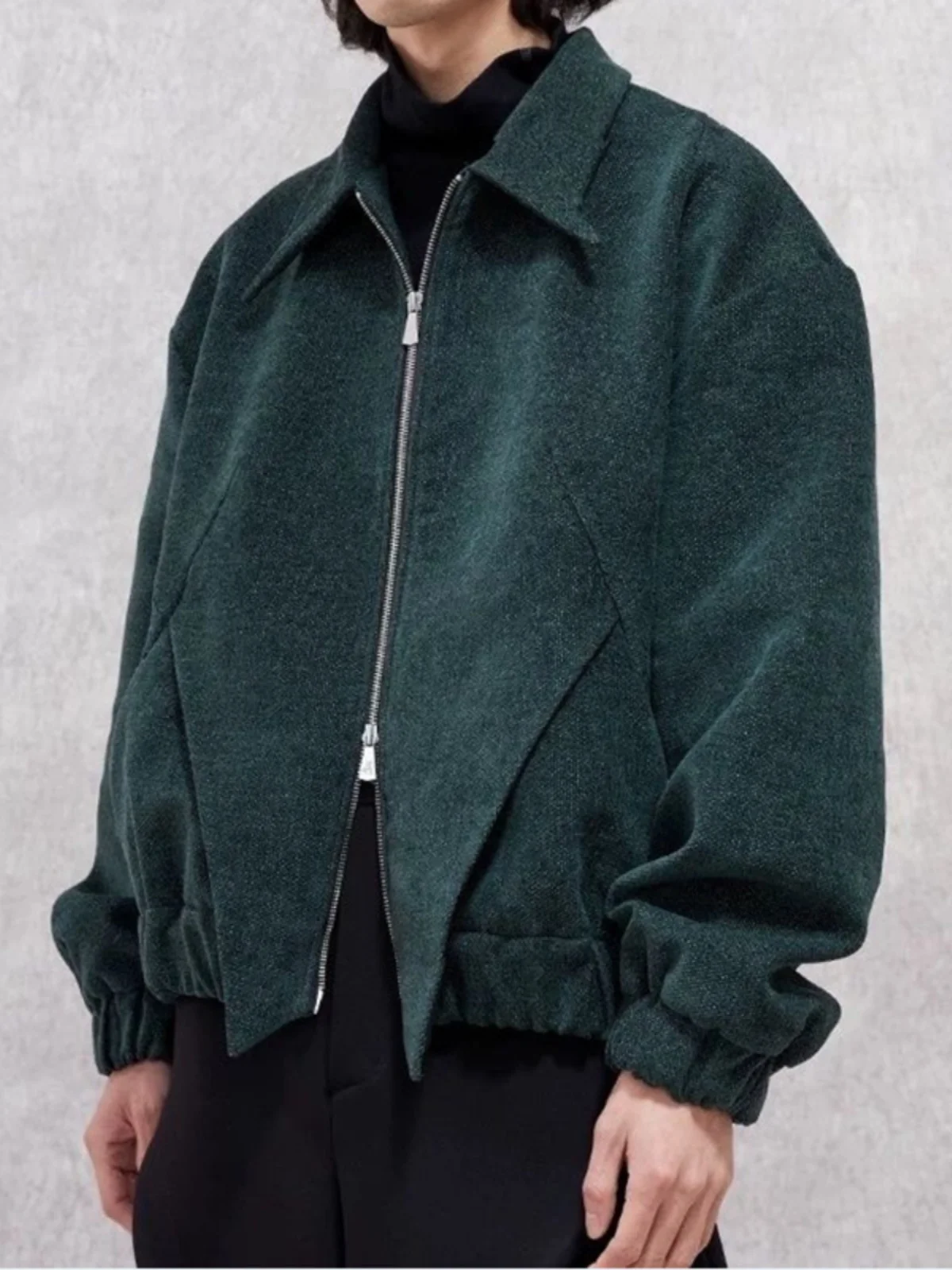 

Свободный крой Long Sve Baseball Jaet Мужское пальто Cleanfit Повседневная верхняя одежда Ветрозащитная китайская марка Другая ткань обычной длины