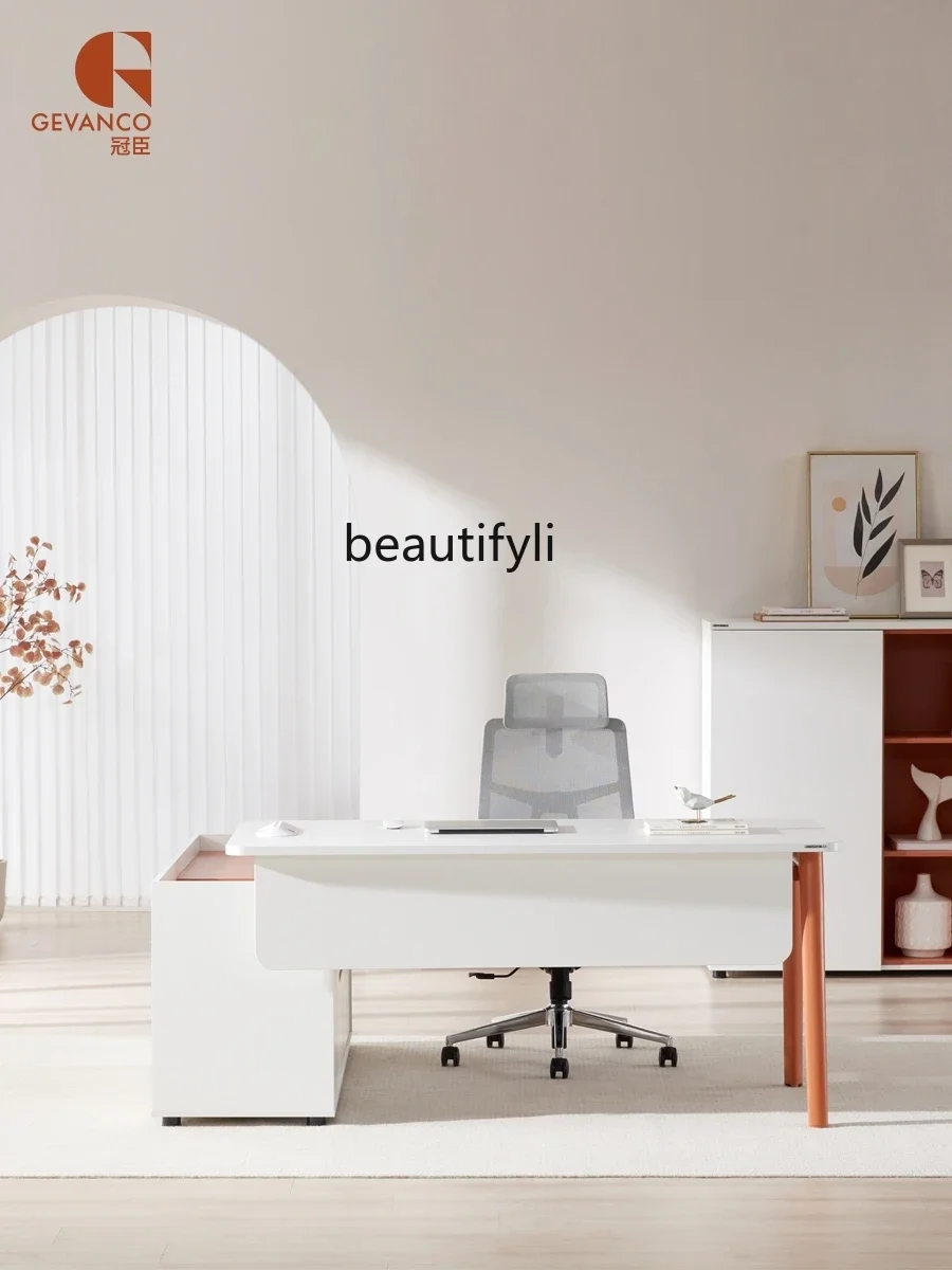 Asmt09 Executive Desk Manager Desk Manager Desk and Chair Simple Fashion Office Furniture