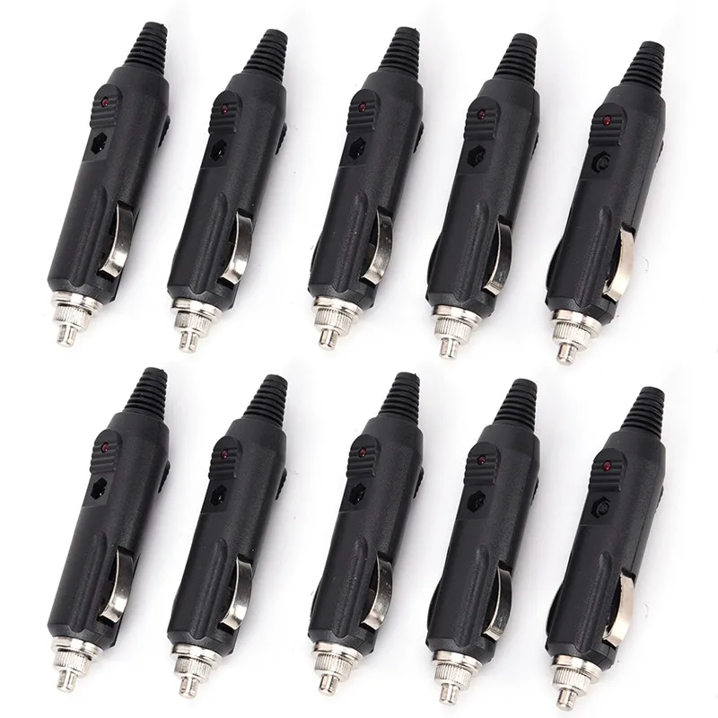 Connecteur de prise mâle Laguna ette pour voiture, fusible LED rouge, nouveau, ensemble de 5 pièces, 12V