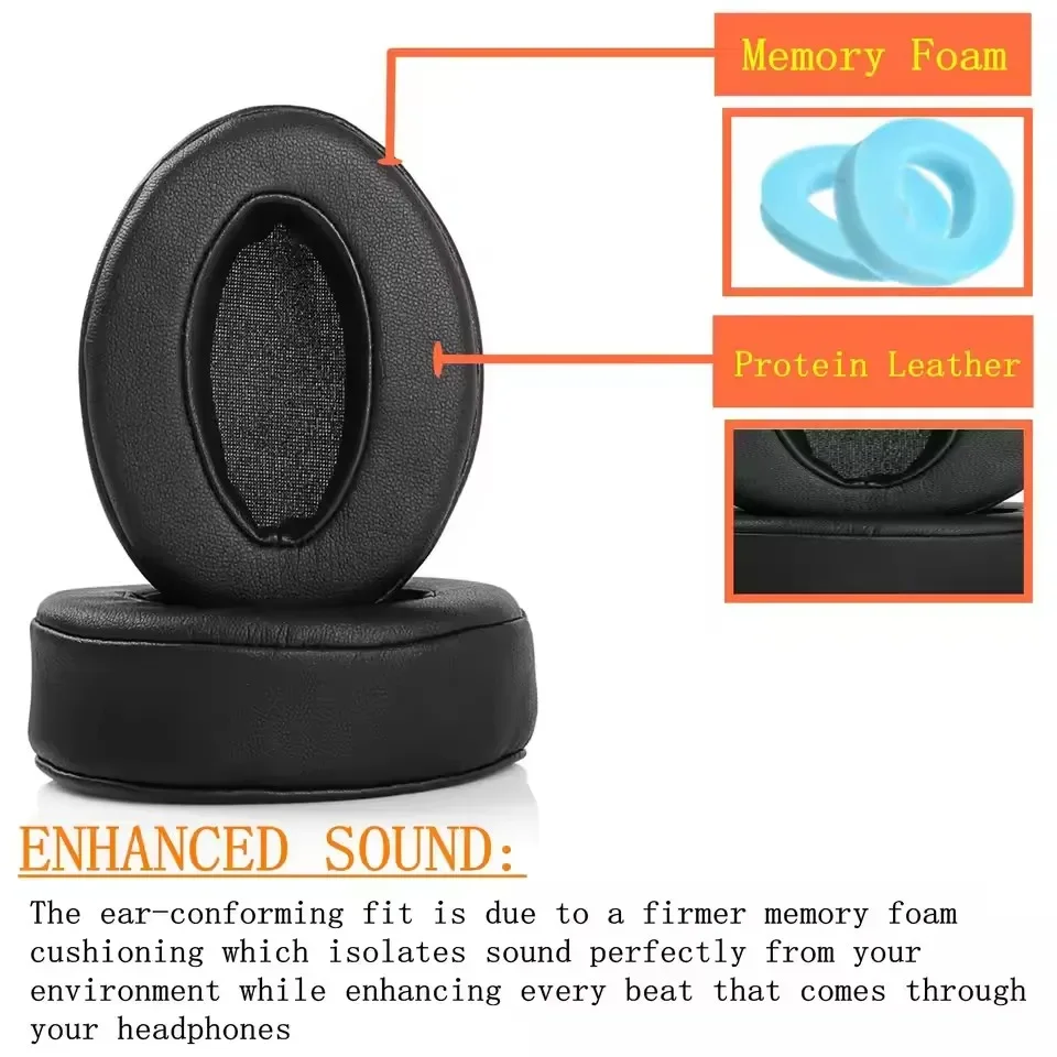 HD4.50BT Ear Pads Cushion,Replacement Memory Foam Earpads for Sennheiser HD 4.50BT, HD 4.50BTNC, HD 4.40BT Headphones