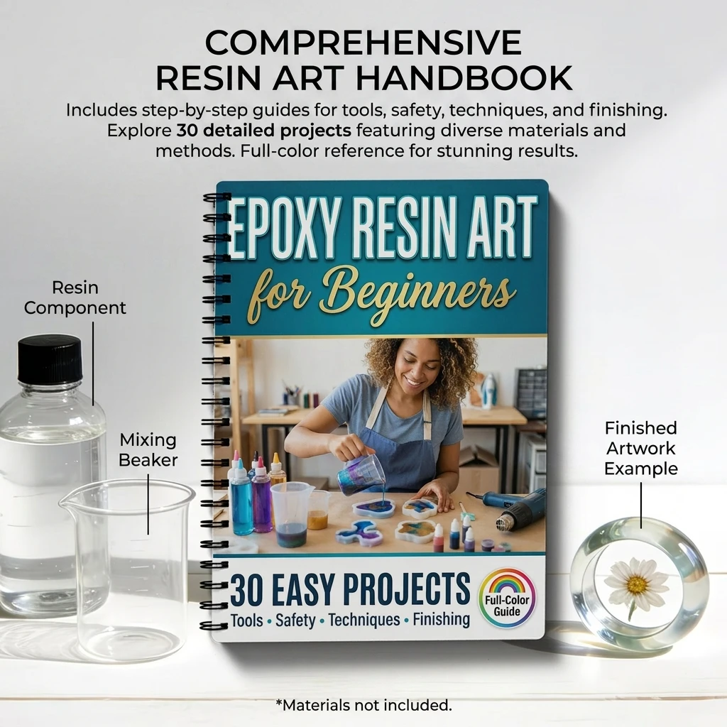 Manual de Arte con Resina Epox - Resin Art Guide Free reseña y precio