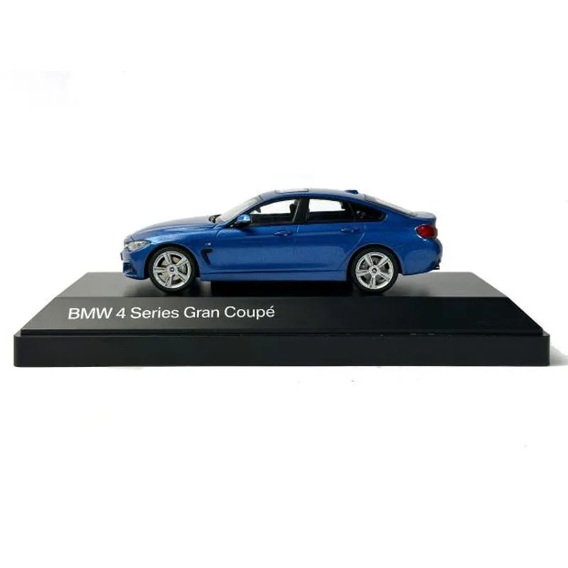 Paint Rash Diecast 1:43 Scale BMW 4 Series Gran Coupe Simulation Alloy Car Model Adult Hobby Collection Souvenir Gift Display