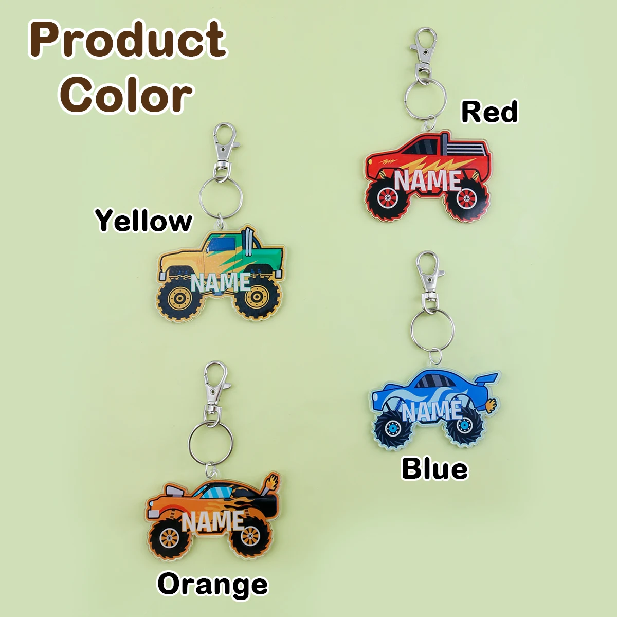 Aangepaste Monster Truck naam  - Car Accessories Name recensie en prijs