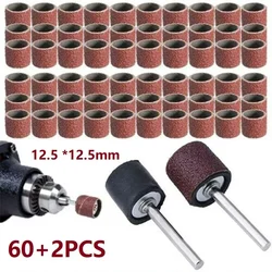 60PC Sanding Band With 2pcs 1/2