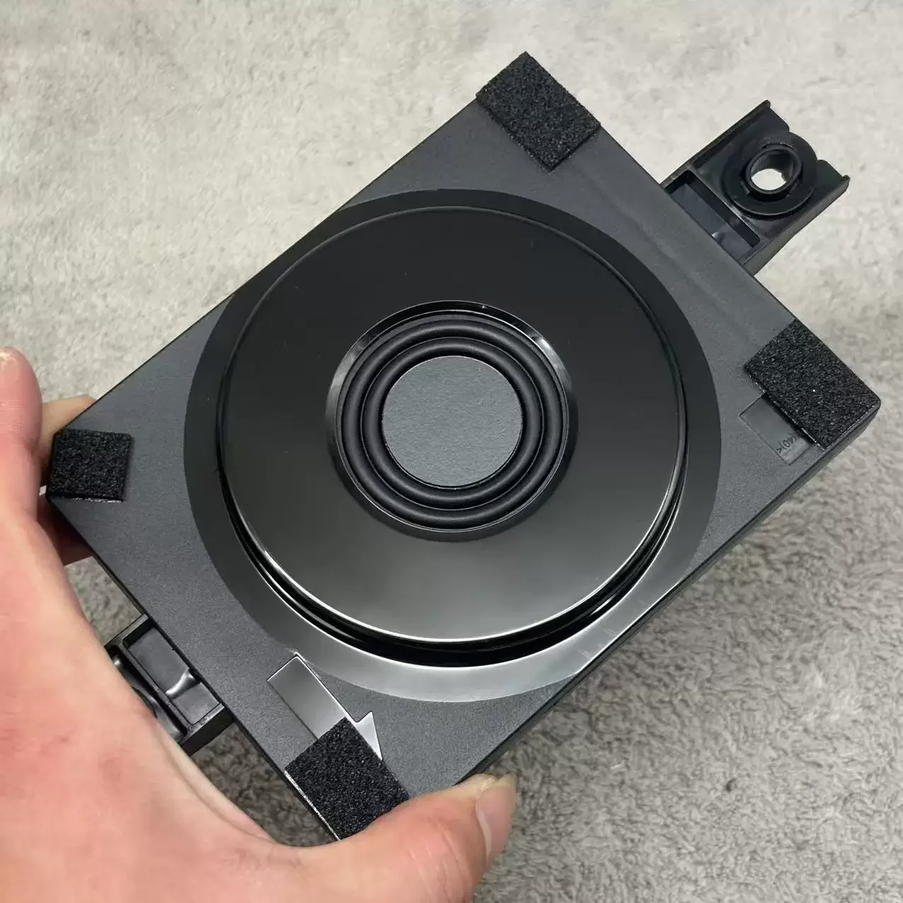 GHXAMP Mini Ultra-Slim 4Ω 16W Passive Subwoofer – Dual Voice Coil for 2.1 Amplifier 1PC