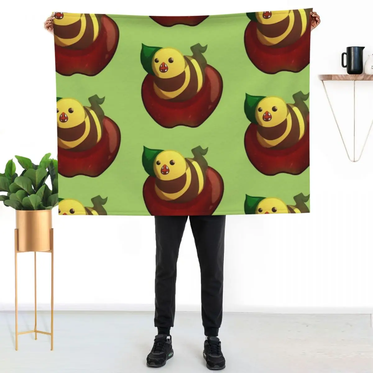 FFXIV Great Serpent of Apples Throw Blanket Luxury for sofa Decorative Beds christmas gifts Luxury St Hair Blankets