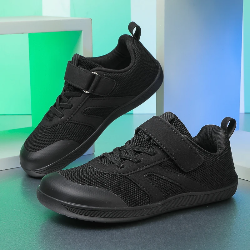 Nieuwe Zomer Kid Brede Neus Barefoot Schoenen Jongens Meisjes Minimalistische Mode Sneakers Antislip Natuurlijk Kinderen Wandelschoen Zero Drop