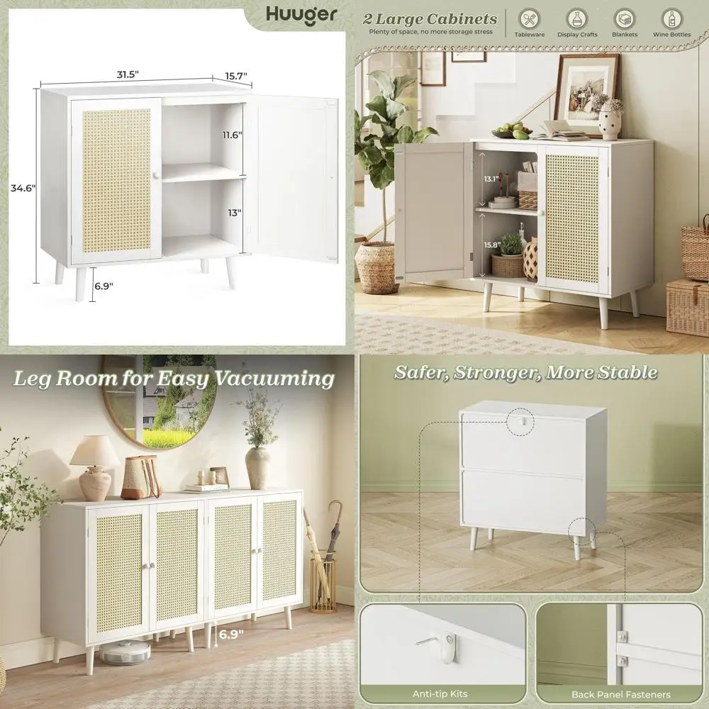 Rattan-Decorated St…