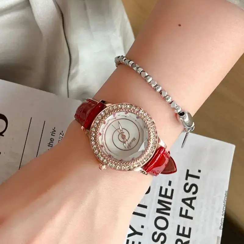 Часы наручные женские кварцевые, модные высококачественные водонепроницаемые Роскошные