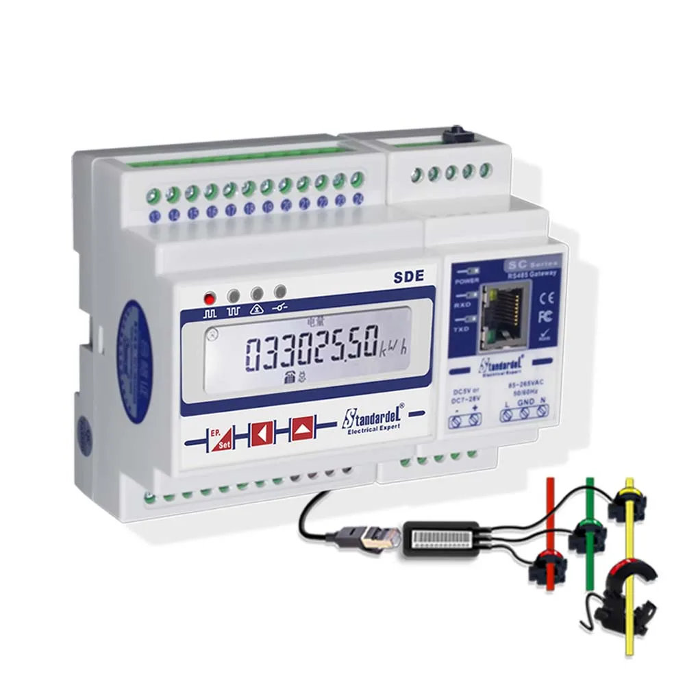 

SDE430E-C Ethernet 3 phase power analyzer meter MQTT Serial Port HTTP Communication Modbus-RTU Electrical Measuring Instruments