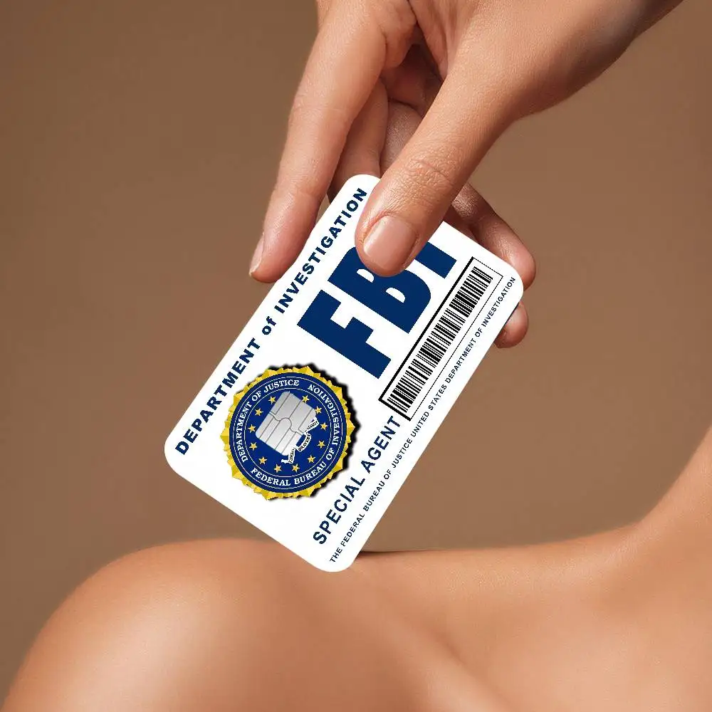 America FBI Various Film Skin Sticker Tape For Bank Credit Debit Card Personalized Credit Card Protection Stickers