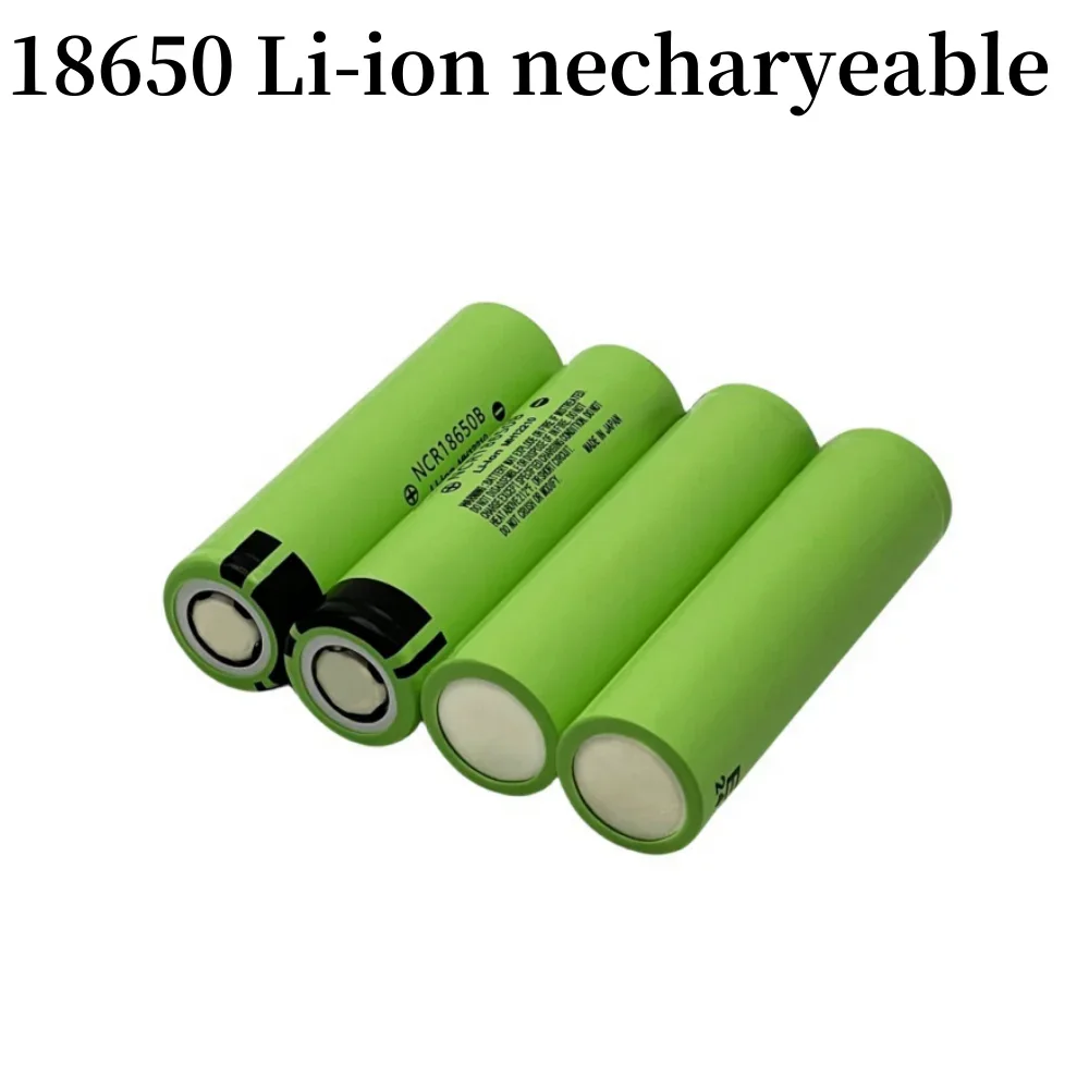 3.7V 3000mAh NCR18650B 34B Rechargeable lithium battery 18650 Battery 34B for Monitoring,Flashlight, handheld fan Etc