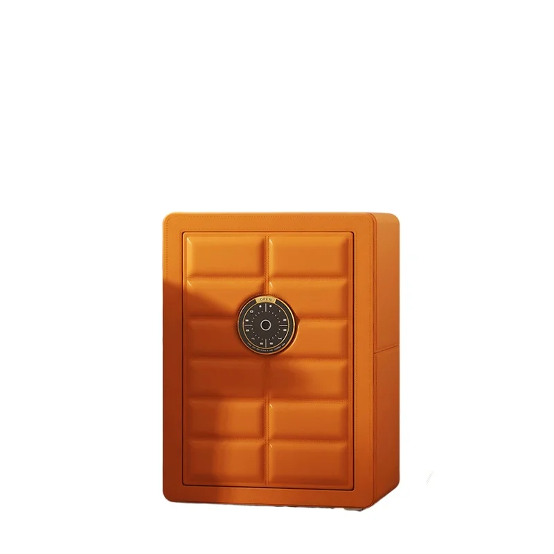 

Безопасный, бытовой небольшой пароль от отпечатков пальцев Smart WiFi Кожаный сейф Дистанционная подсказка Многофункциональный