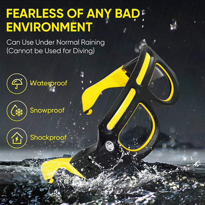 High-Intensity Headlamp/Work Light For Outdoor Cycling And Night Fishing Windproof Headlamp